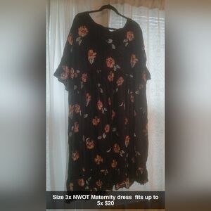 Floral Maternity Dress